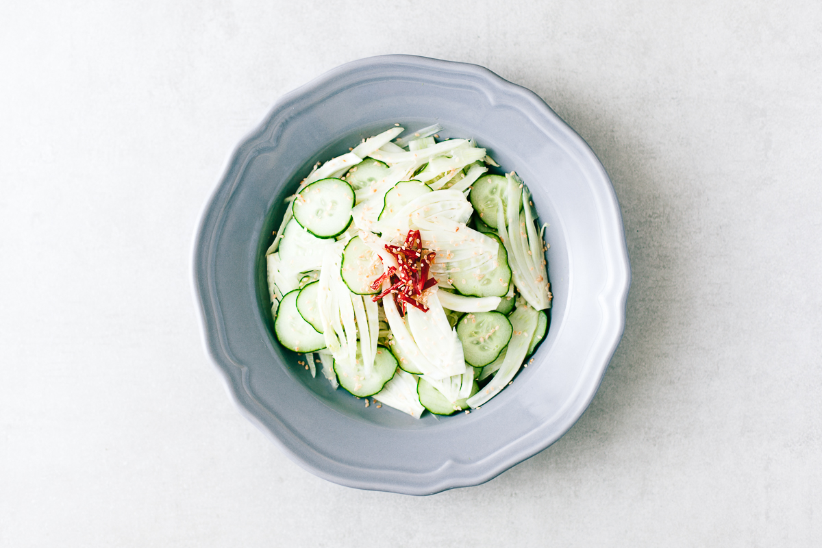 Cucumber and Fennel Salad | Cloudburst Kitchen
