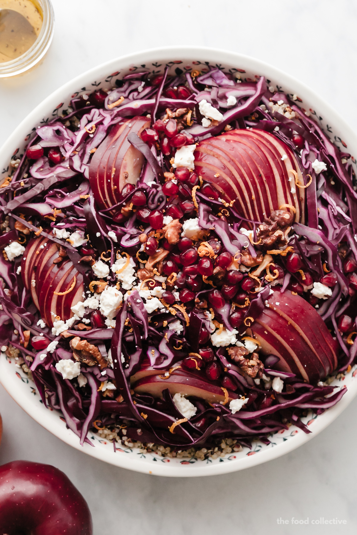 Red Cabbage and Apple Quinoa