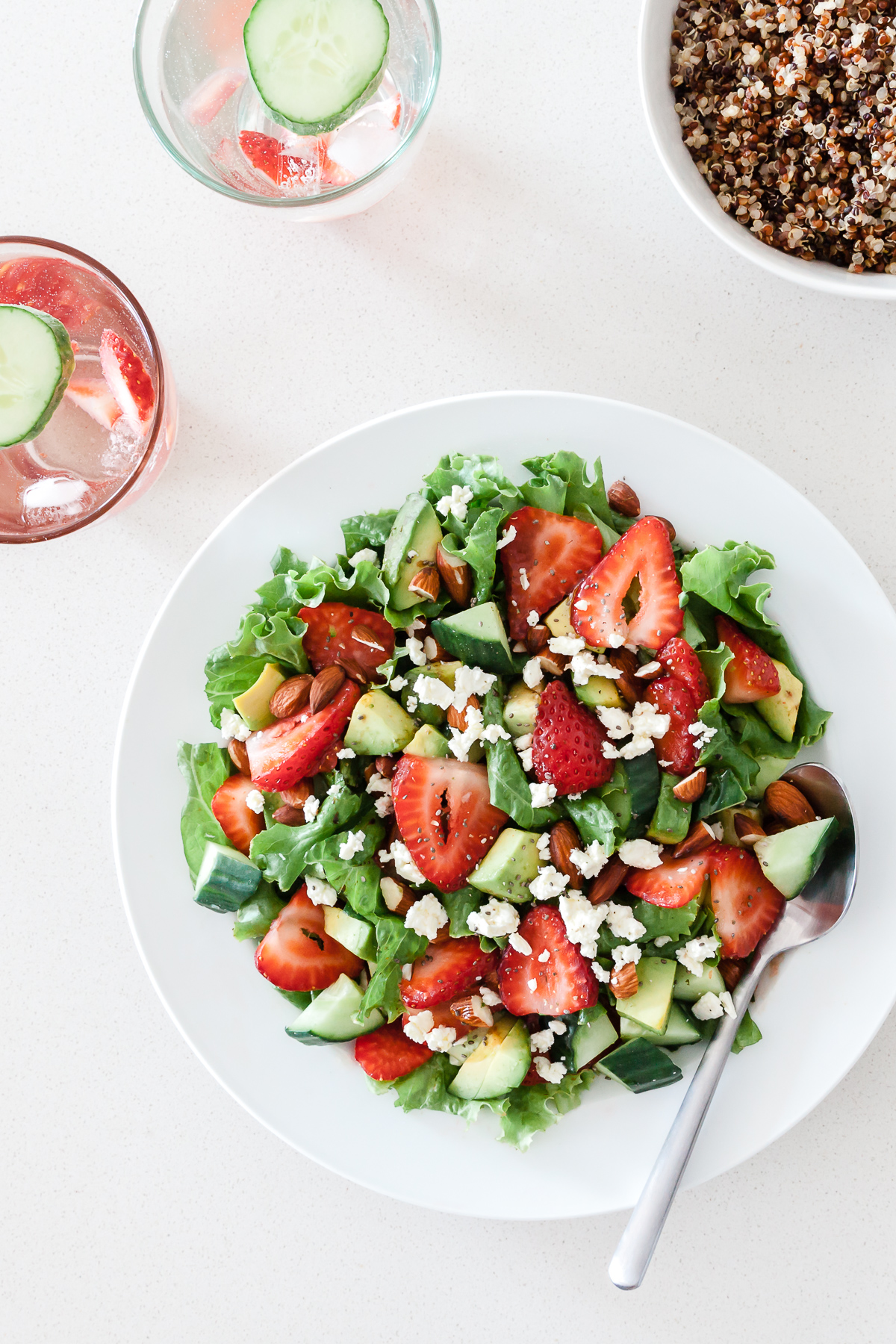 strawberry and avocado salad